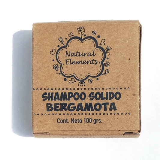Shampoo sólido de Bergamota, 100g
