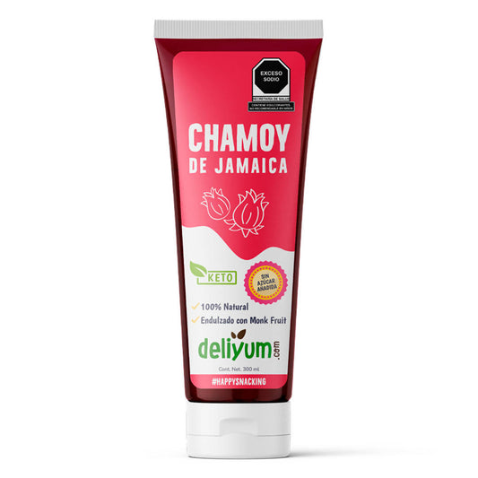 Chamoy de Jamaica sin Azúcar Kit 4 piezas