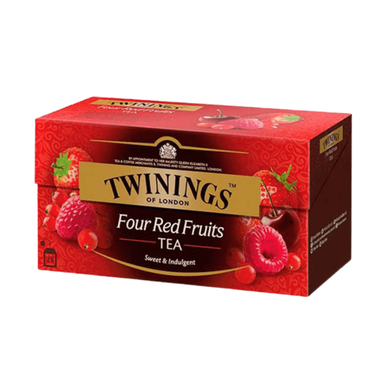 Té Negro con Frutos Rojos Twinings - Paquete 25 Sobres de 2g