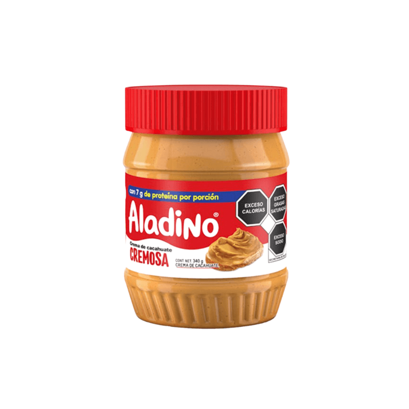 Crema de Cacahuate Aladino - Bote 340 g