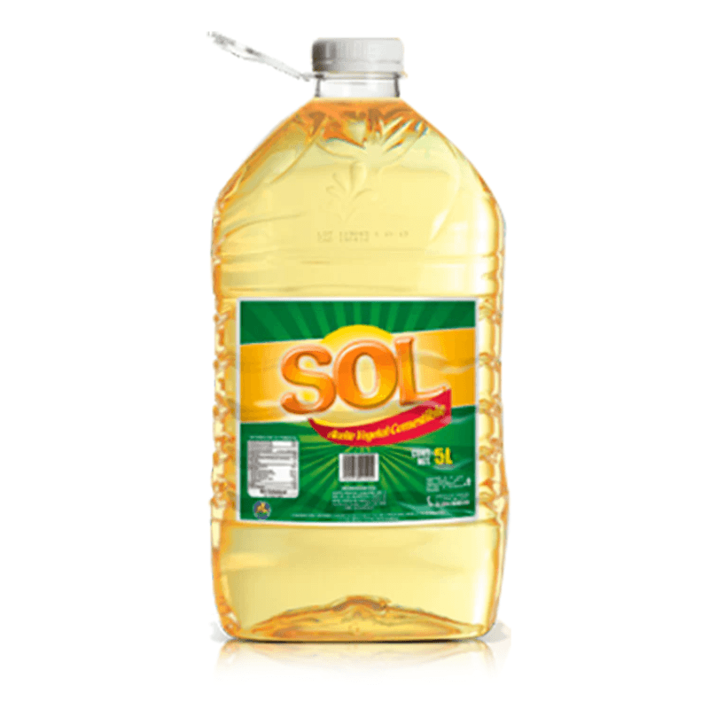 Aceite Vegetal Sol - Bote 5 L