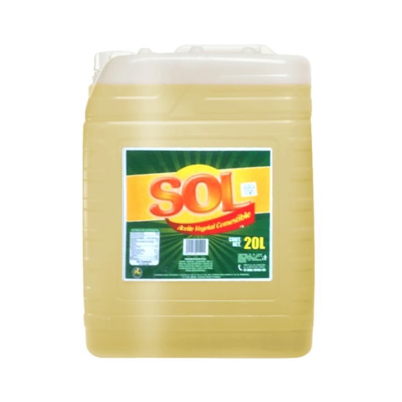 Aceite Vegetal Sol - Bidón 20 L