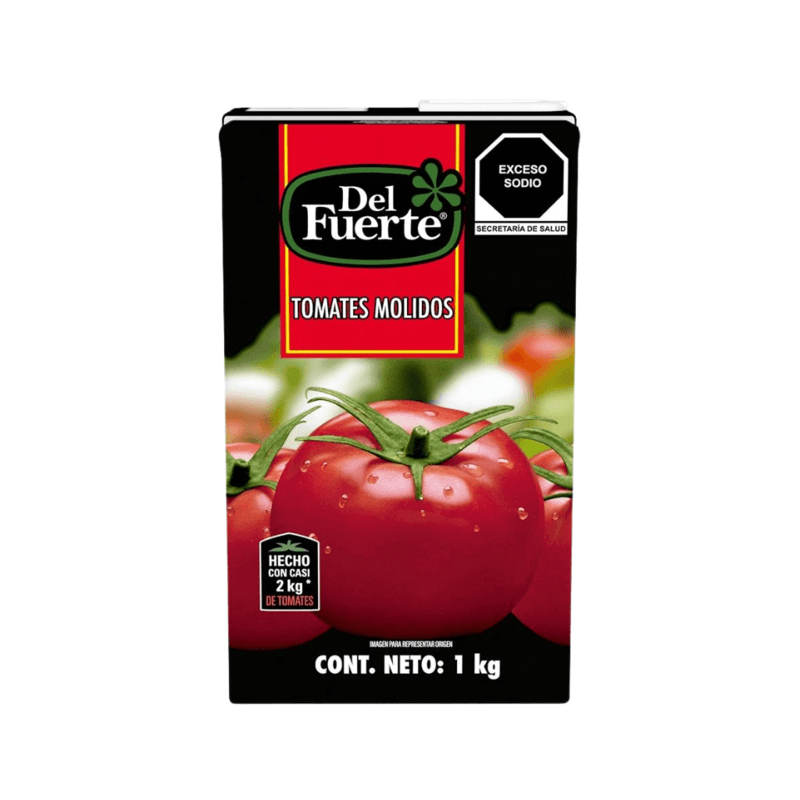 Puré de Tomate Del Fuerte - Tetra Pak 1 kg