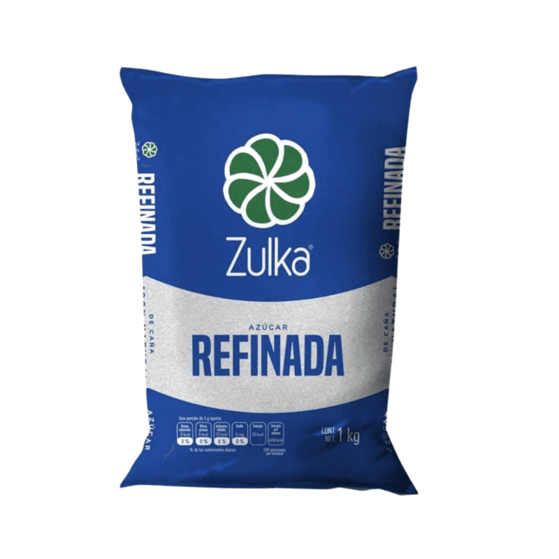 Azúcar Refinada Zulka - Bolsa 1 kg