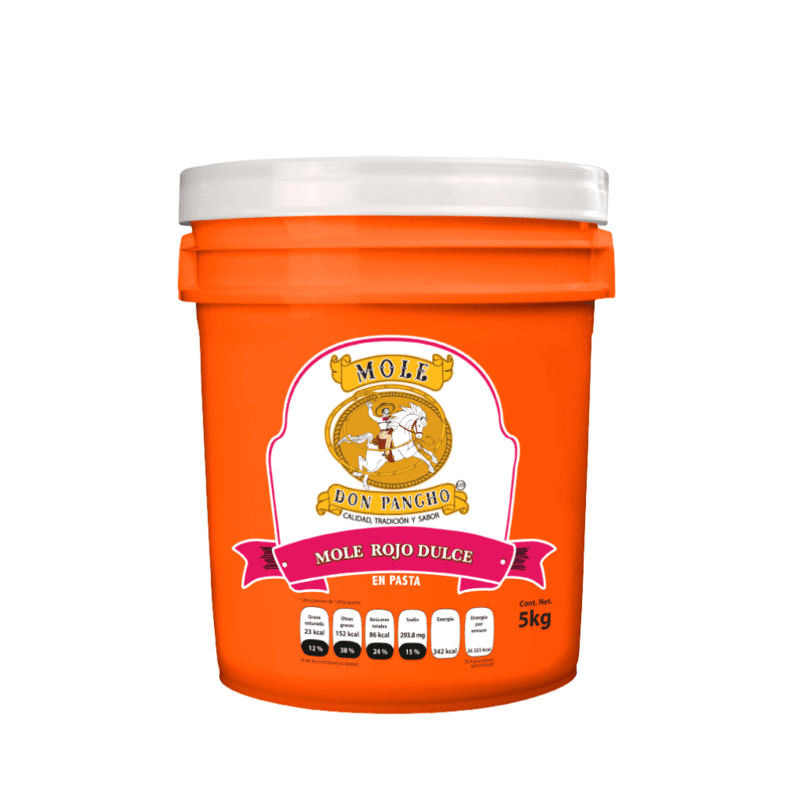 Mole Dulce en Pasta Don Pancho - Cubeta 5 kg