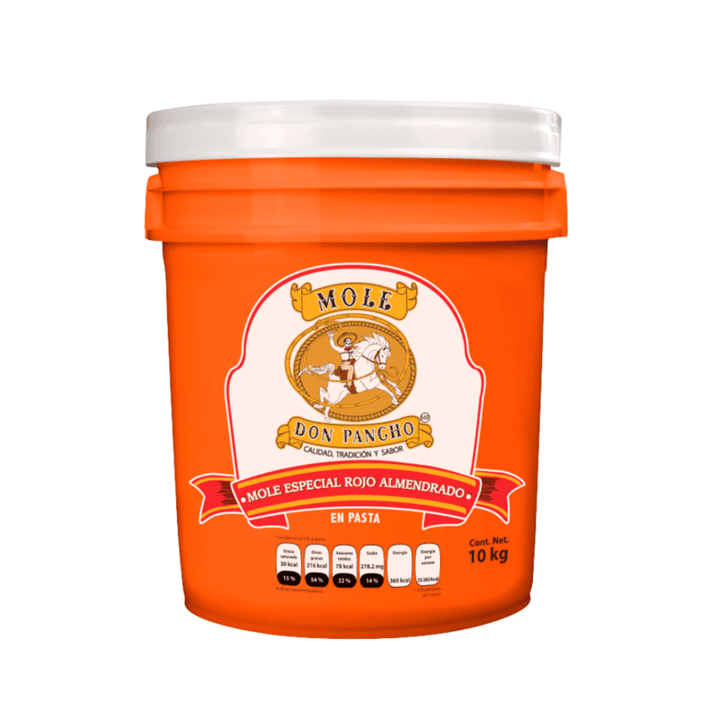 Mole Almendrado en Pasta Don Pancho - Cubeta 10 kg