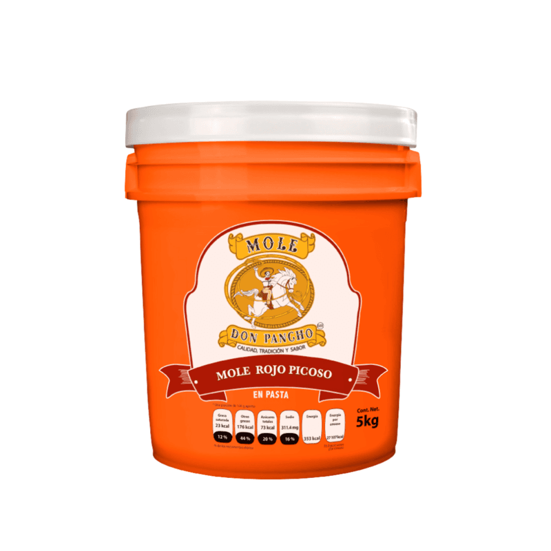 Mole Picoso en Pasta Don Pancho - Cubeta 5 kg