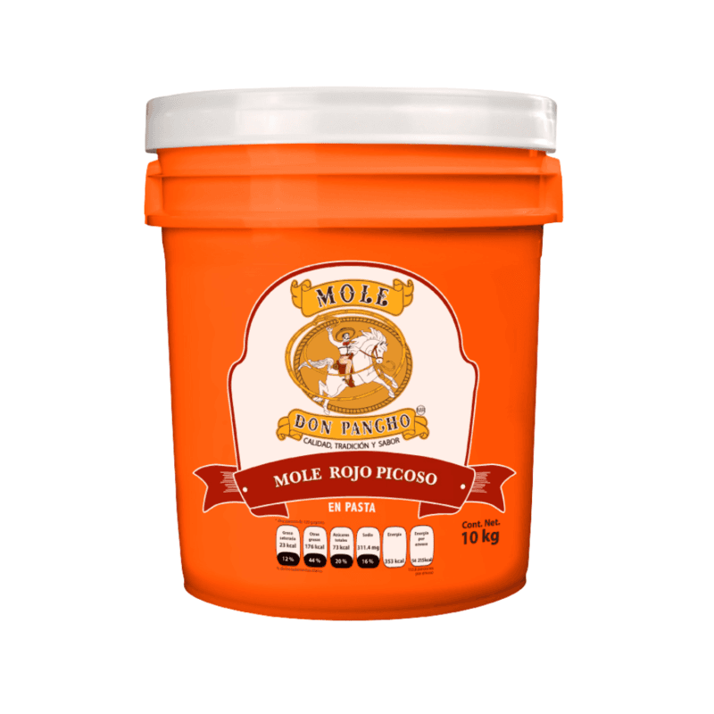 Mole Picoso en Pasta Don Pancho - Cubeta 10 kg