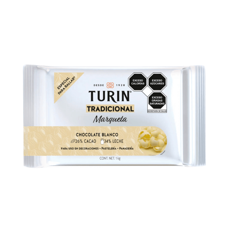 Cobertura Chocolate Blanco Turin - Bolsa 1 kg