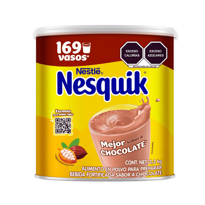 Chocolate en Polvo Nesquick - Bote 2.2 kg