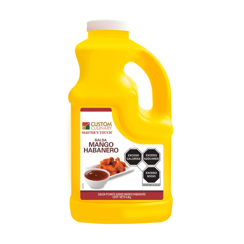 Salsa de Mango con Habanero Custom Culinary - Bote 4.3 kg