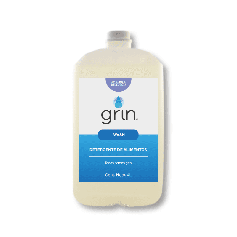 Detergente para Alimentos Grin - Bote 4 L