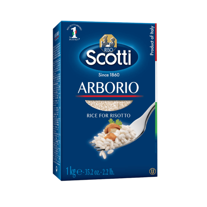 Arroz Arborio Scotti - Caja 1 kg