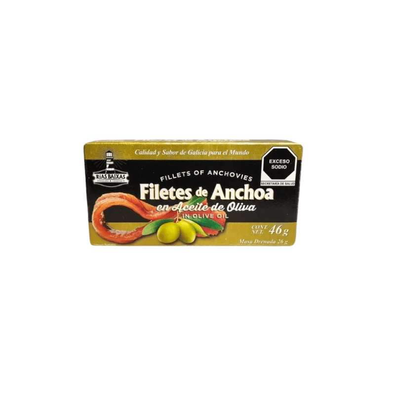 Anchoas en Aceite de Oliva Rias Baixas - Lata 46 g