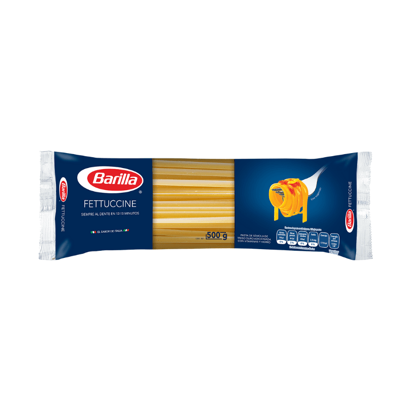 Pasta Fetuccine Barilla - Bolsa 500 g