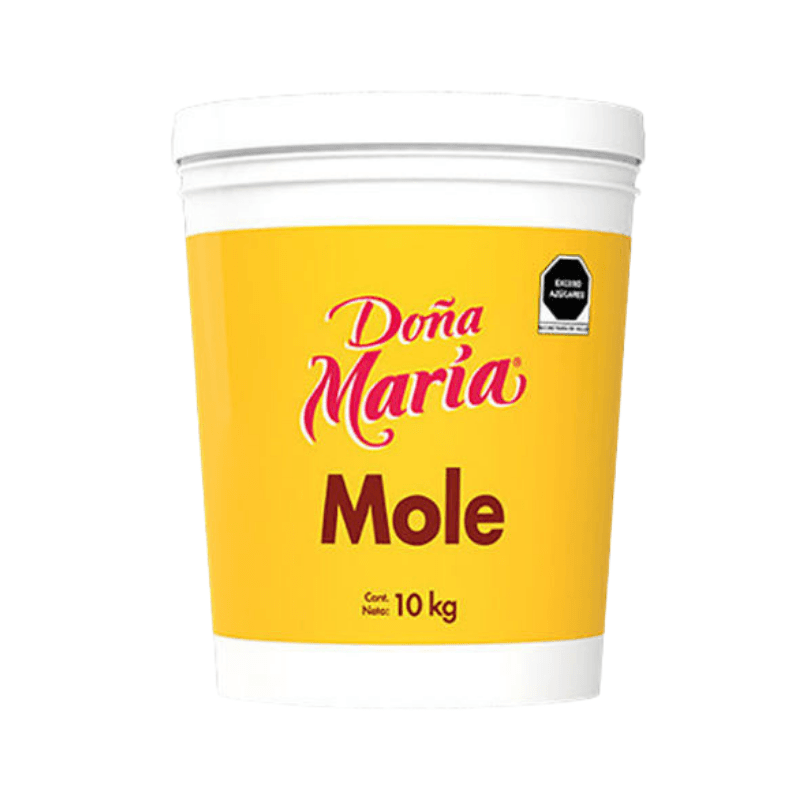 Mole Rojo en Pasta Doña María - Cubeta 10 kg