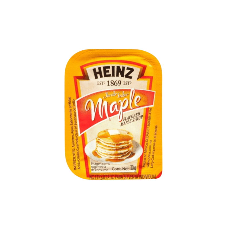 Jarabe de Maple Heinz - Paquete 72 Piezas de 30g
