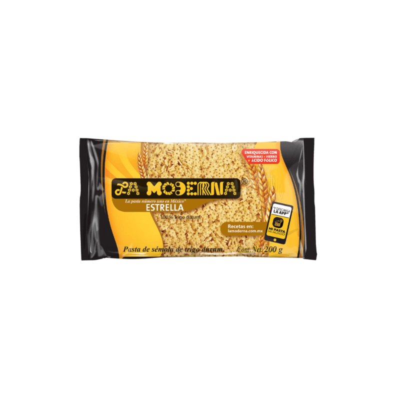 Pasta Estrella La Moderna - Bolsa 200 g