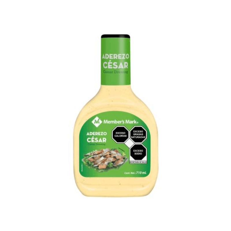 Aderezo Cesar Member's Mark - Bote 710 mL