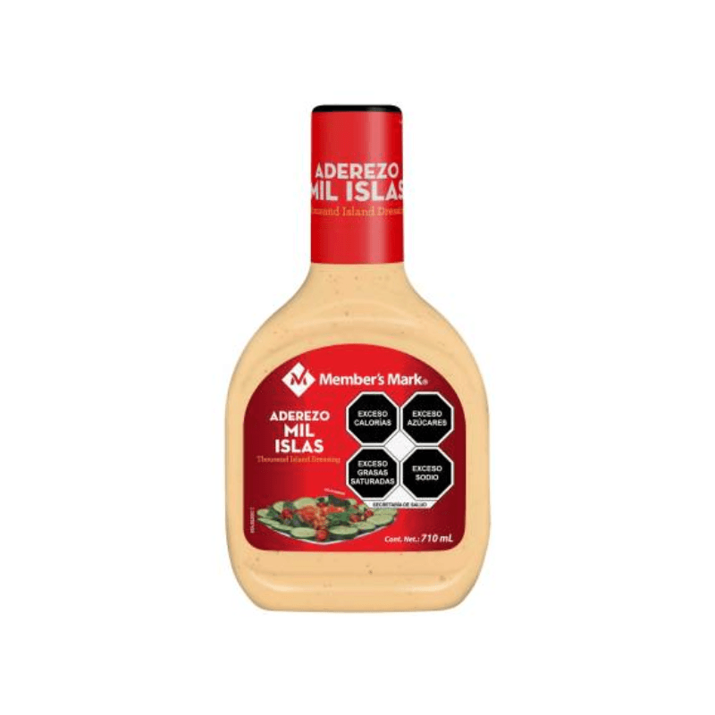 Aderezo Mil Islas Member's Mark - Bote 710 mL