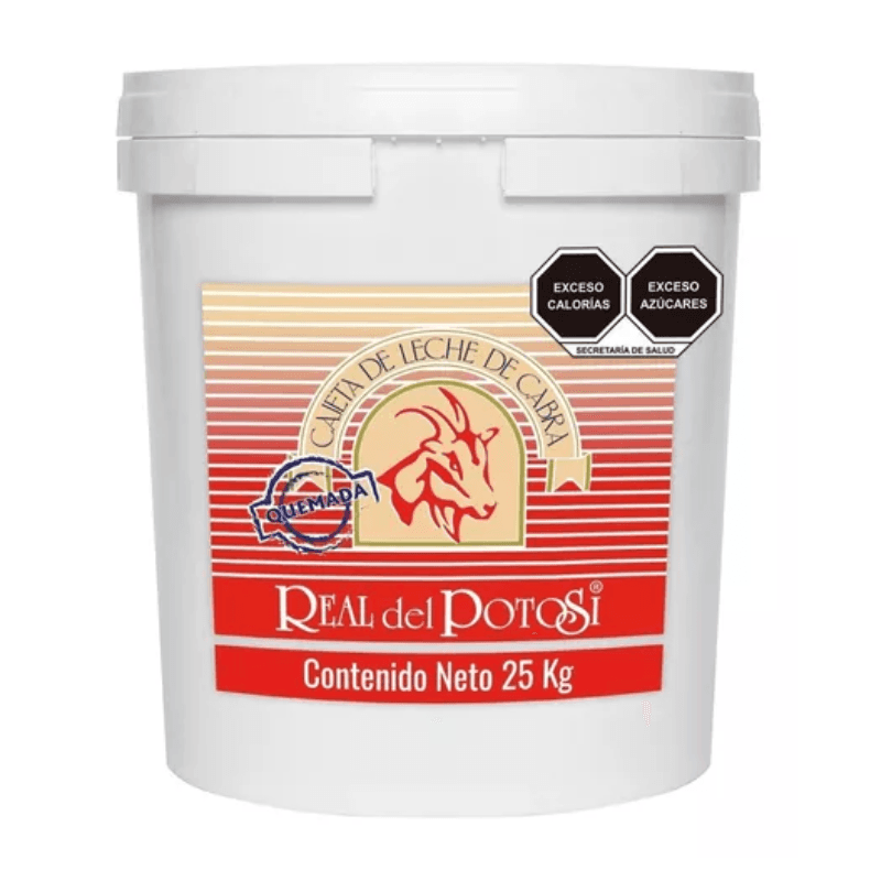 Cajeta Quemada Real del Potosí - Cubeta 25 kg