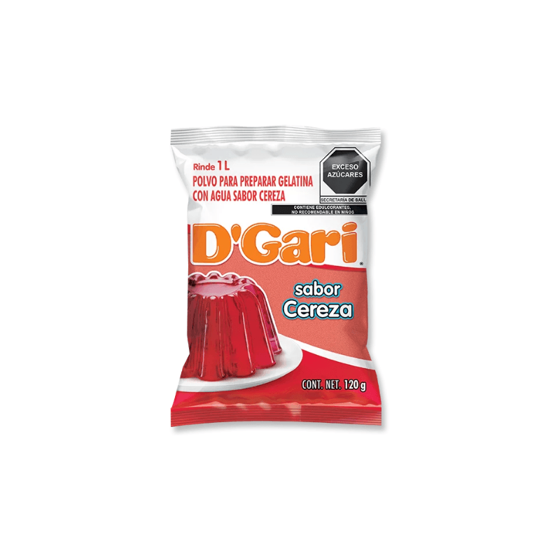 Gelatina de Cereza D'Gari - Bolsa 120 g