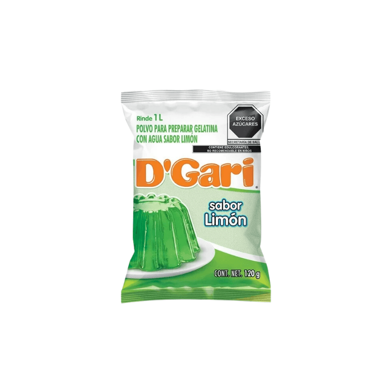 Gelatina de Limón D'Gari - Bolsa 120 g