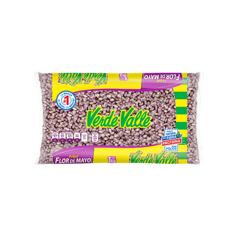 Frijol Flor de Mayo Verde Valle - Bolsa 1 kg