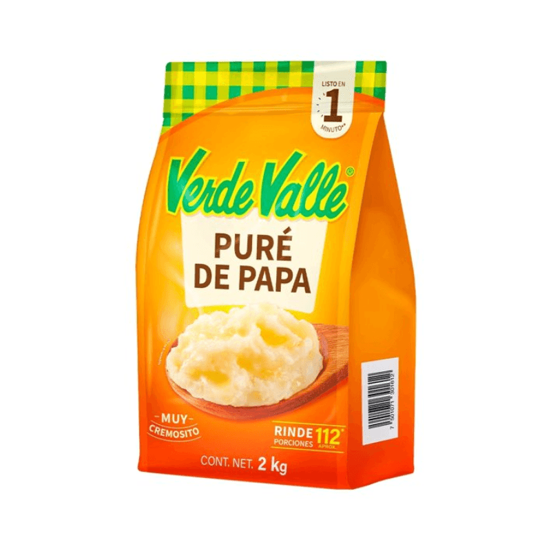 Puré de Papa Verde Valle - Bolsa 2 kg
