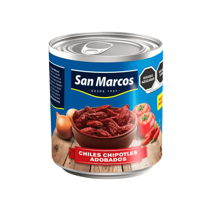 Chile Chipotle San Marcos - Lata 800 g