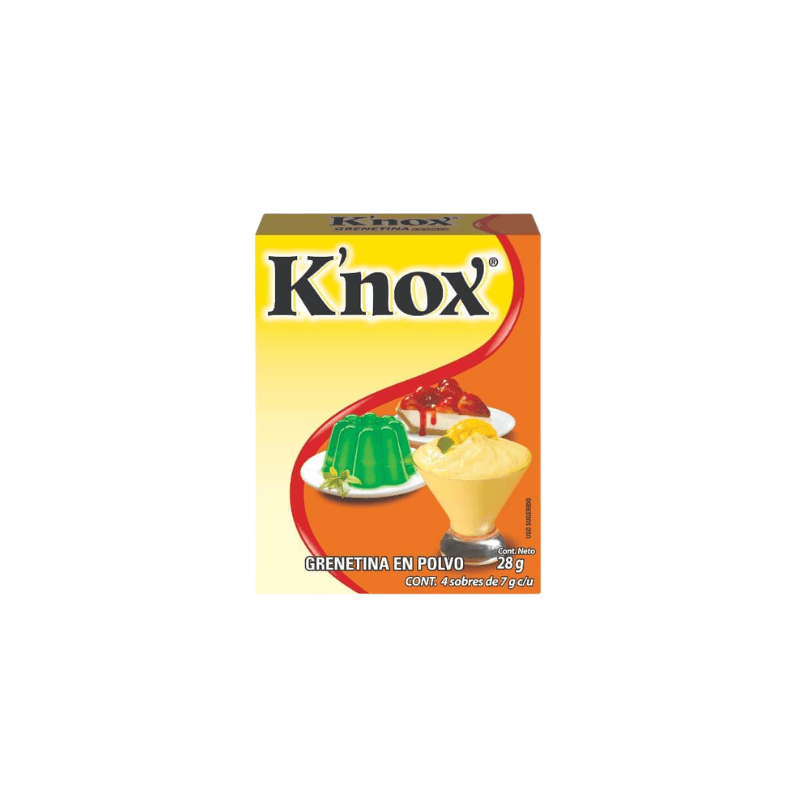 Grenetina Knox - Paquete 4 Sobres de 7g