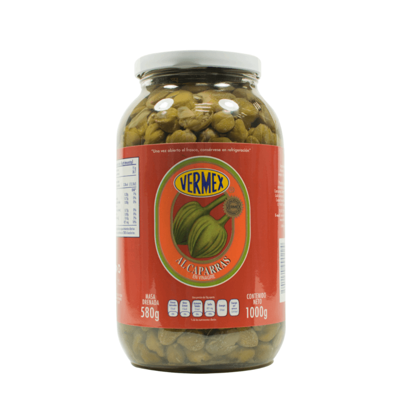 Alcaparras Vermex - Frasco 1 kg