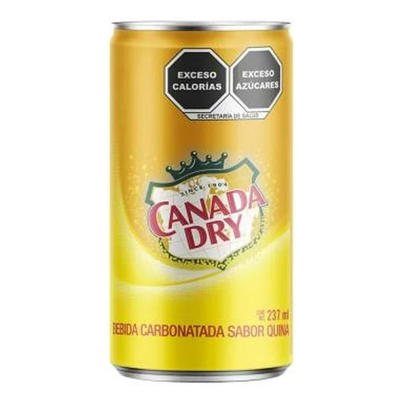 Agua Tónica Canada Dry - Paquete 12 Latas de 237mL
