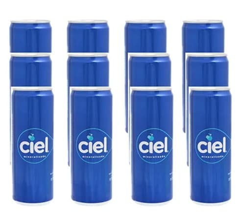 Agua Ciel Mineral - Paquete 12 Latas de 355mL