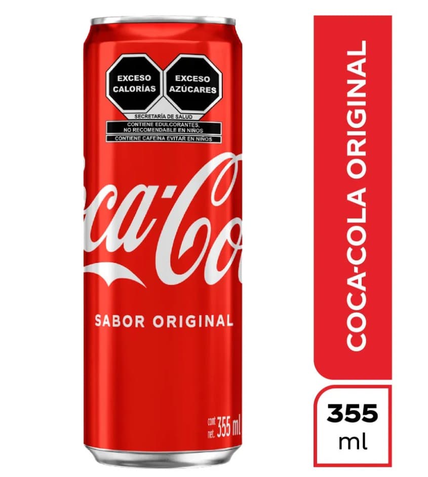 Coca Cola Regular - Paquete 12 Latas de 355mL