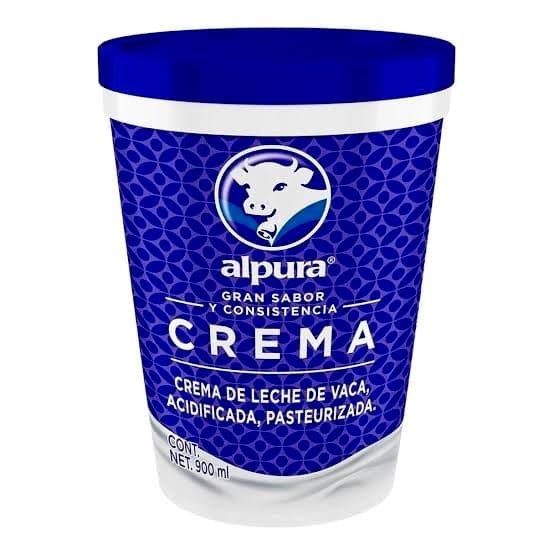 Crema Ácida Alpura - Bote 0.9 L