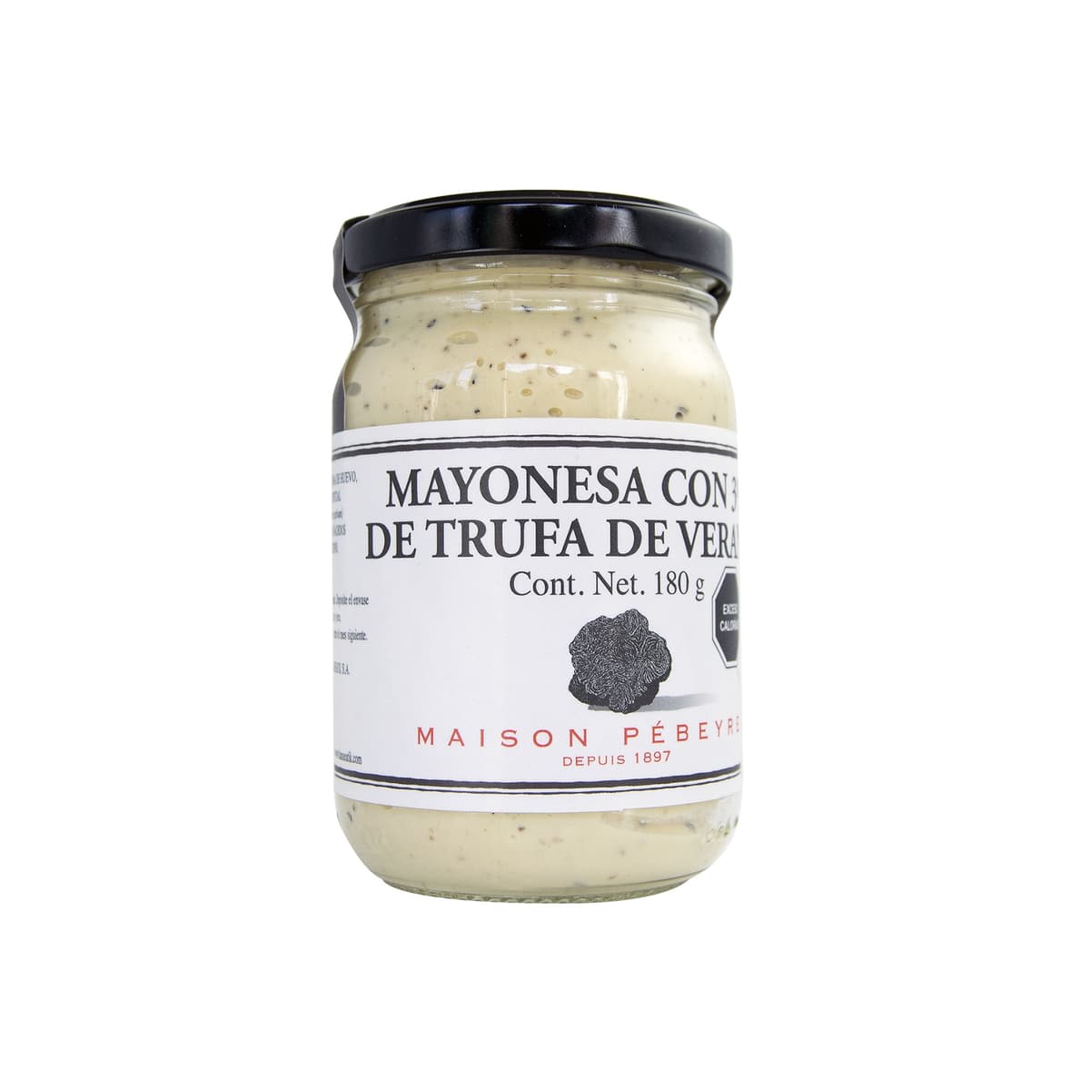 Mayonesa con 3% Trufa de Verano Pebeyre - Frasco 180 g