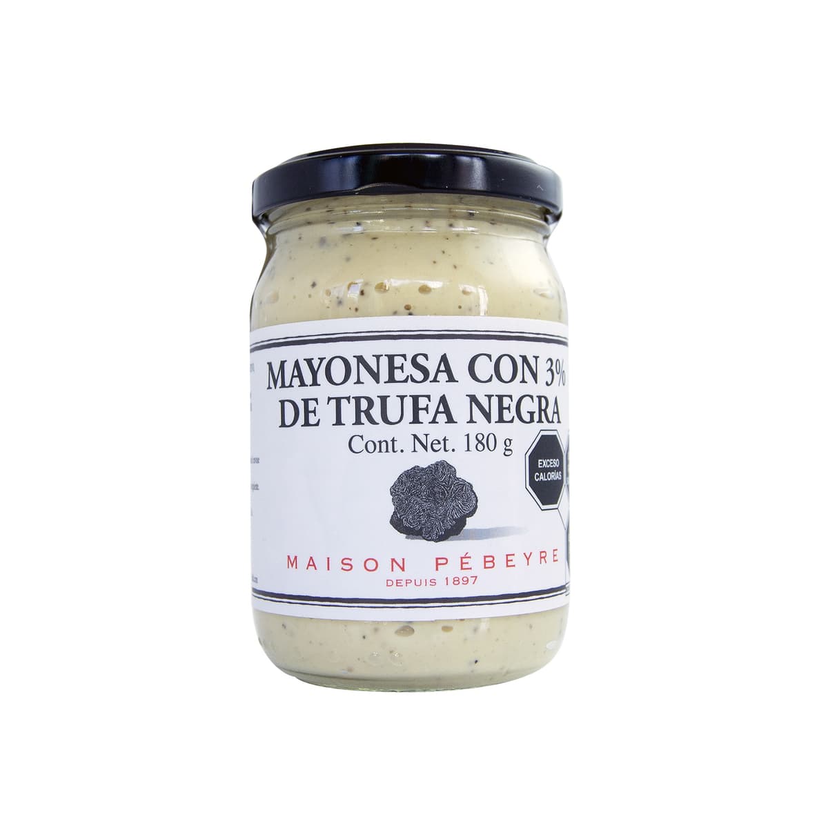 Mayonesa con 3% Trufa Negra Pebeyre - Frasco 180 g