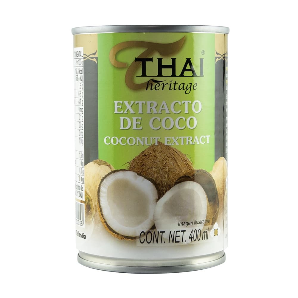 Extracto de Coco (Leche) Thai Heritage - Lata 400 ml