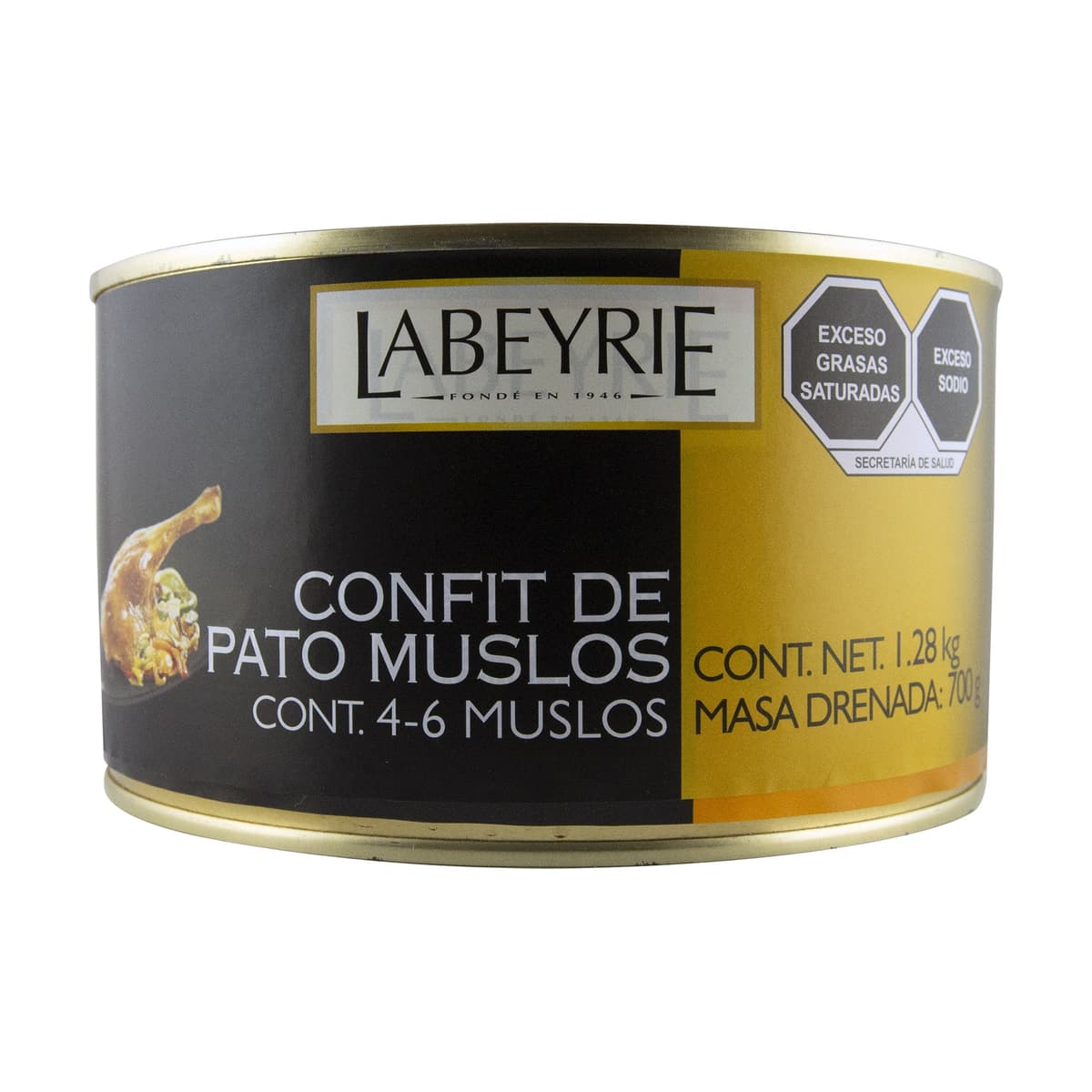 Confit de Pato 4 Muslos Labeyrie - Lata 1280 g
