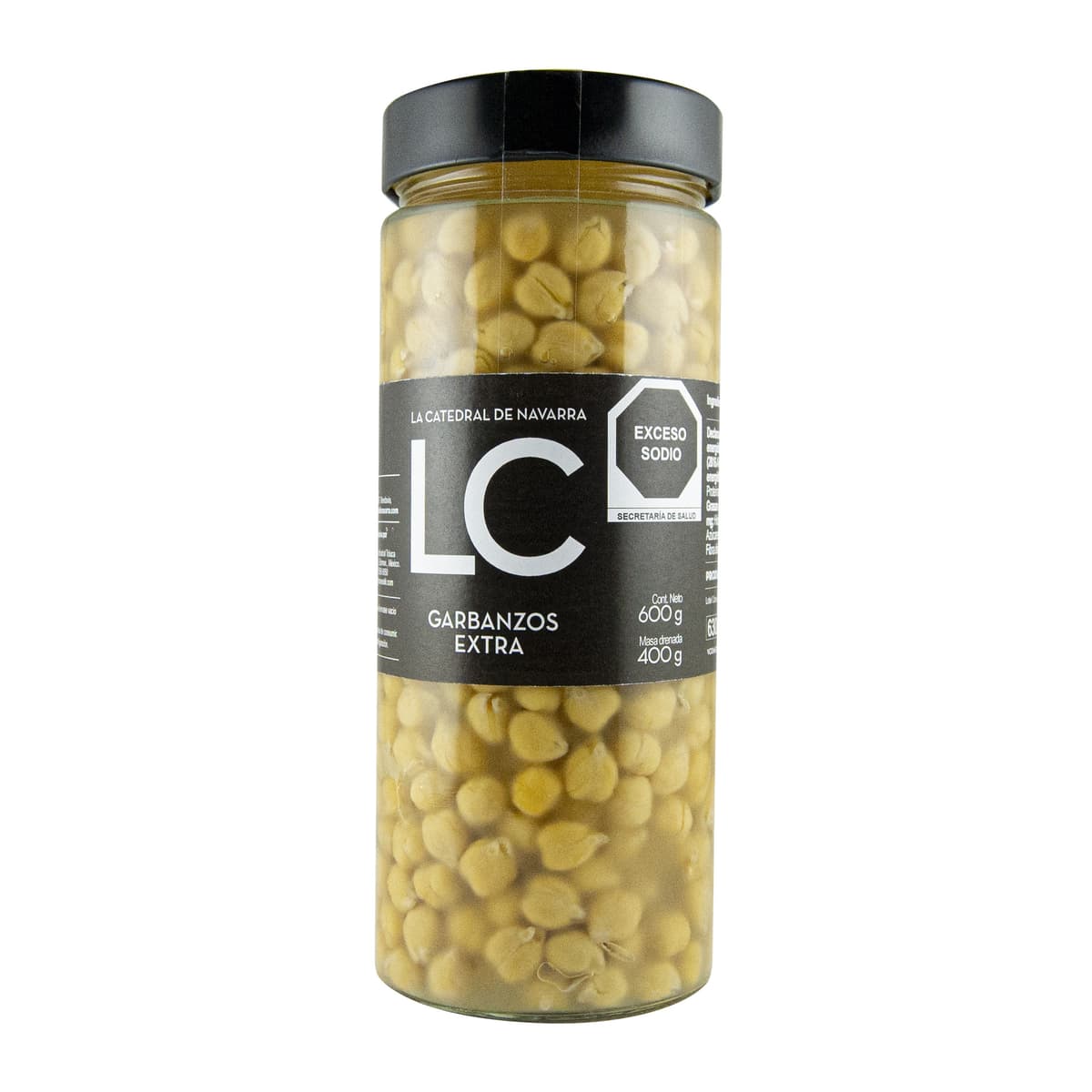 Garbanzos al Natural La Catedral de Navarra - Frasco 600 g