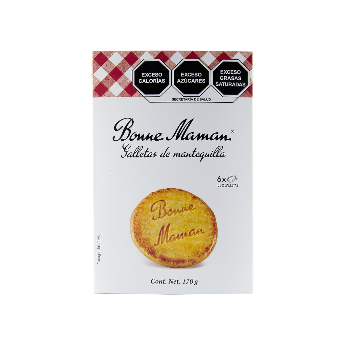 Galletas de Mantequilla Bonne Maman - Caja 170 g