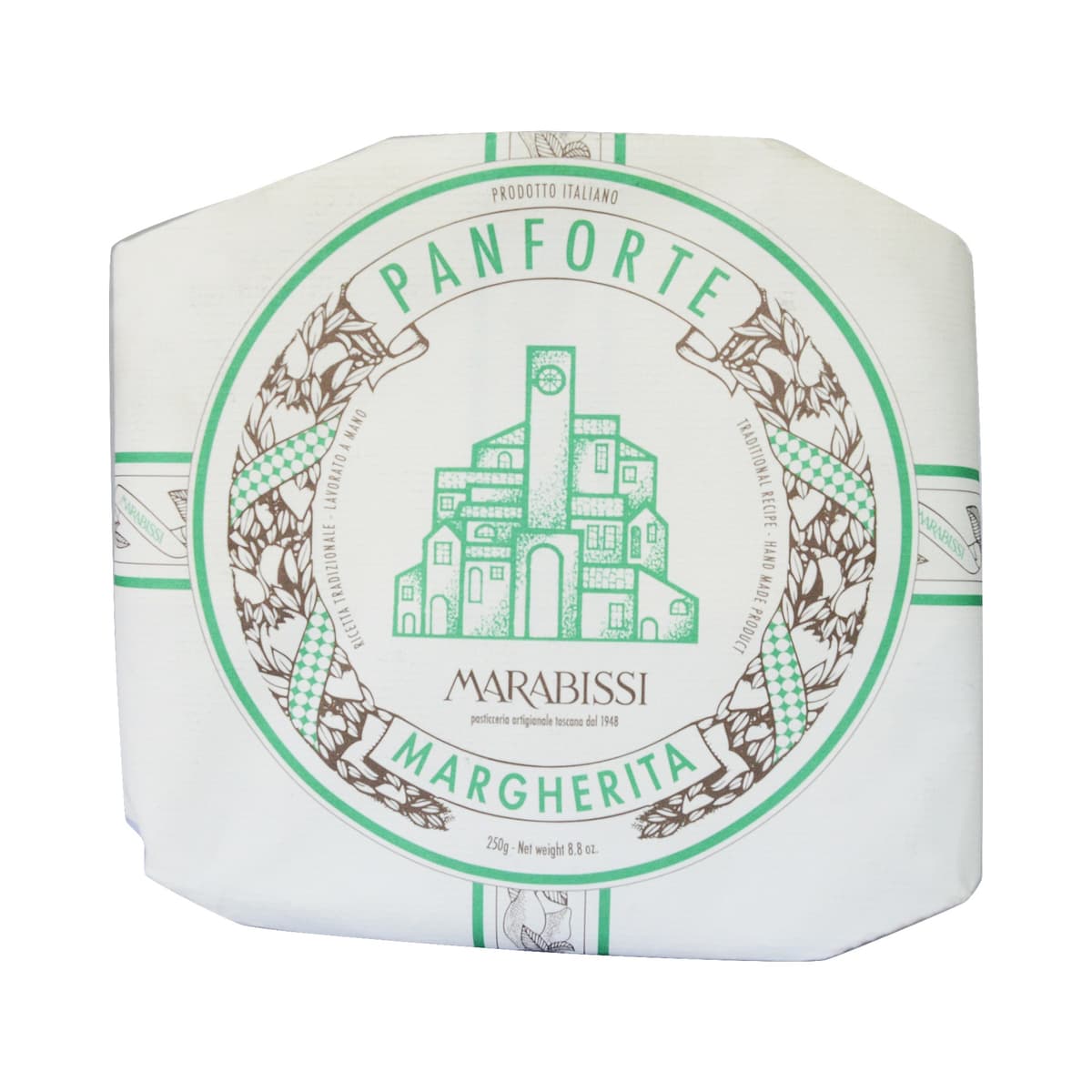 Panforte con Fruta, Frutos Secos y Almendras Marabissi - Pieza 250 g