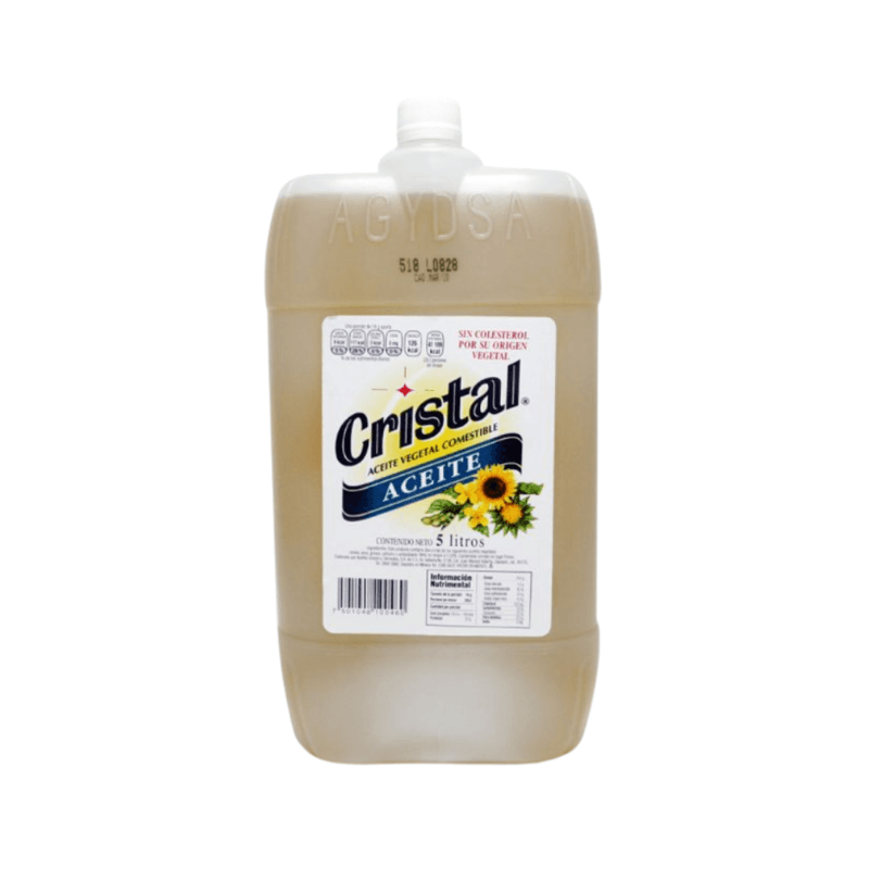 Aceite Vegetal Cristal - Bote 5 L