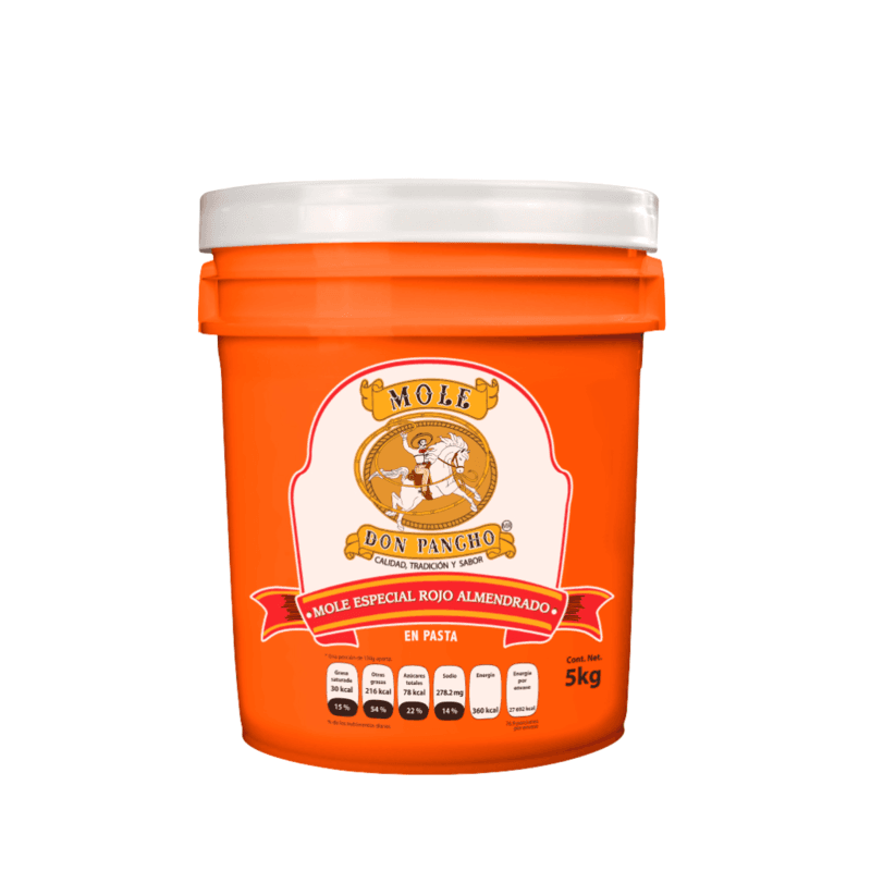 Mole Almendrado en Pasta Don Pancho - Cubeta 5 kg