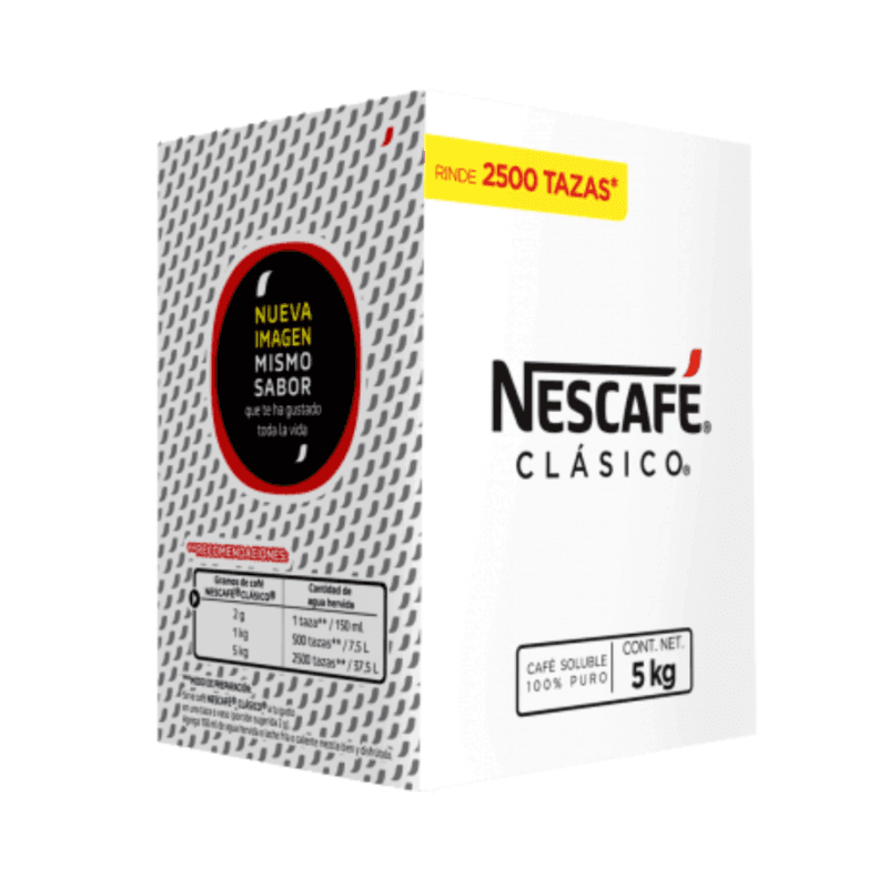 Café Soluble Nescafé - Bote 5 kg