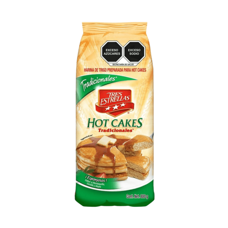 Harina para Hot Cakes Tres Estrellas