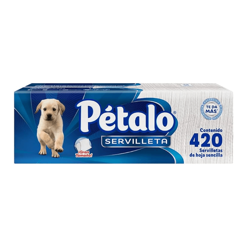 Servilletas Pétalo - Paquete 420 Piezas