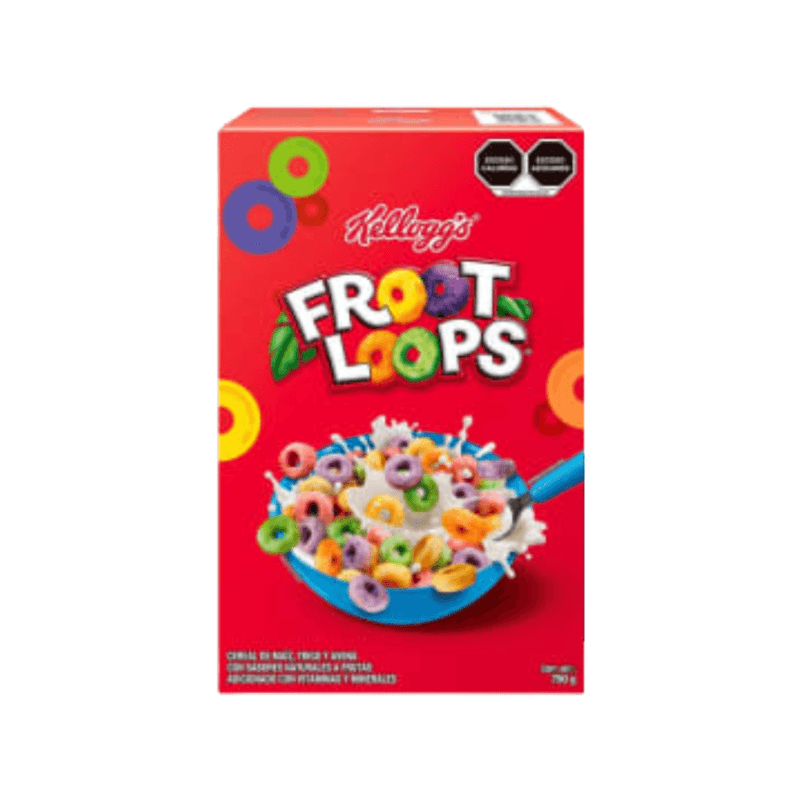 Cereal Froot Loops Kellogg's - Caja 790 g
