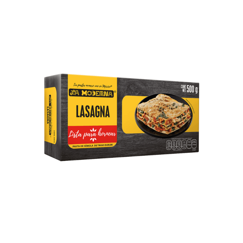 Pasta Lasagna La Moderna - Caja 500 g
